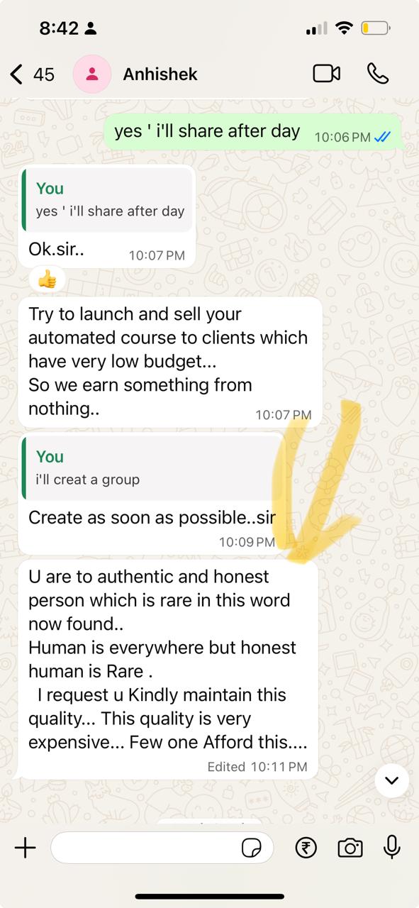 Client feedback 4