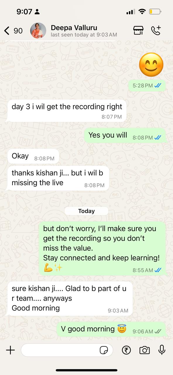 Client feedback 4