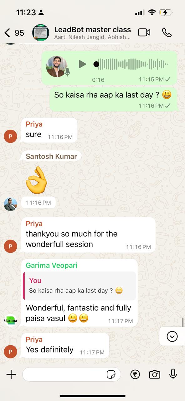 Client feedback 5