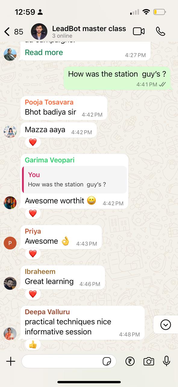 Client feedback 3